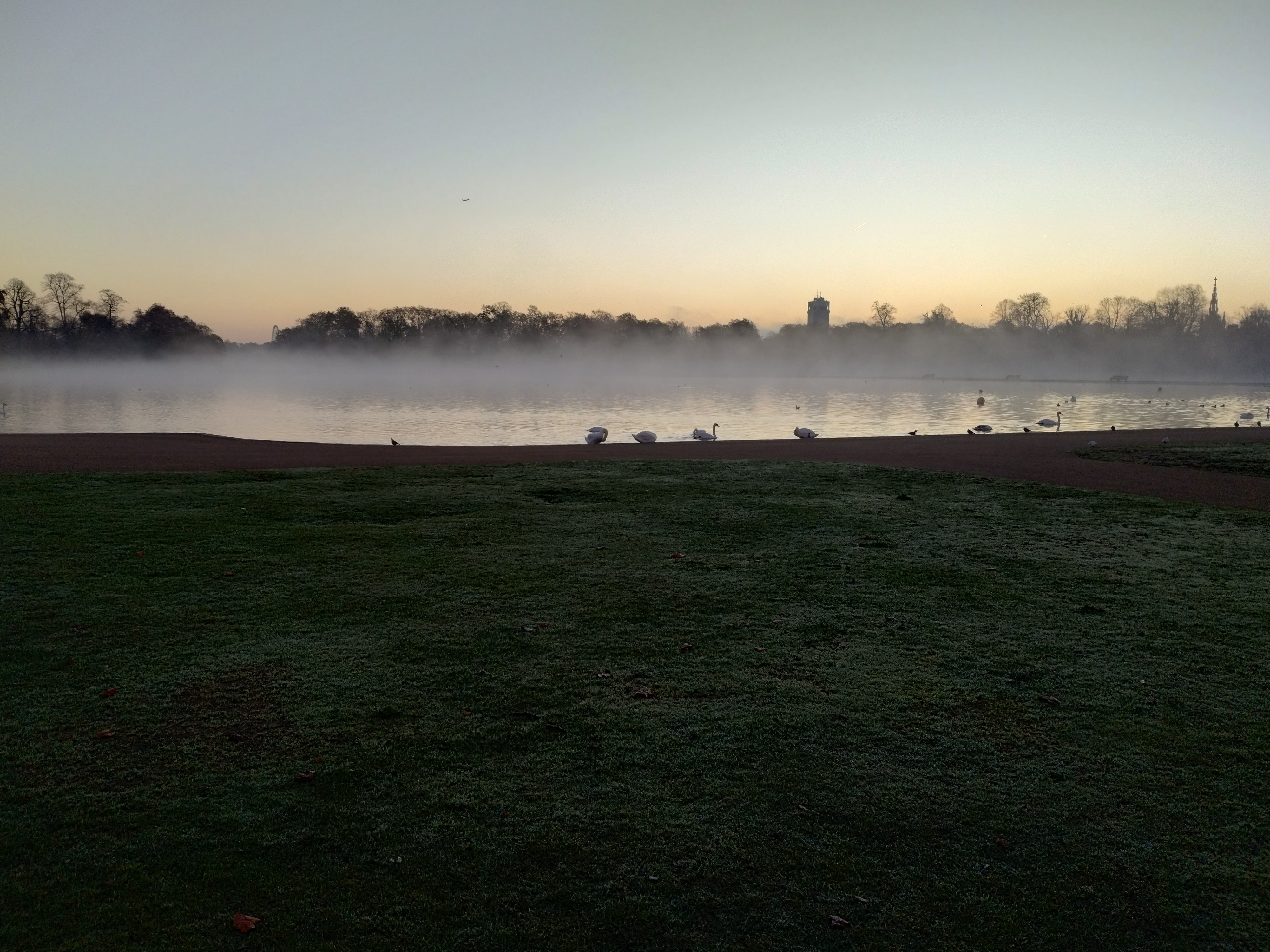 Kensington Gardens pond
